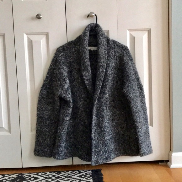 LOFT Jackets & Blazers - LOFT • Boucle Wrap Sweater Coat